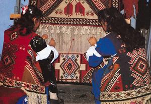Women weaving